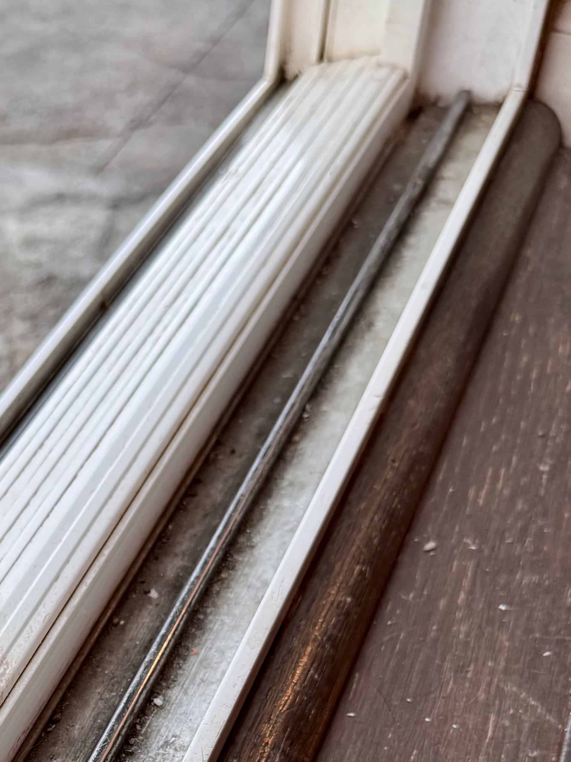 window track detailing before