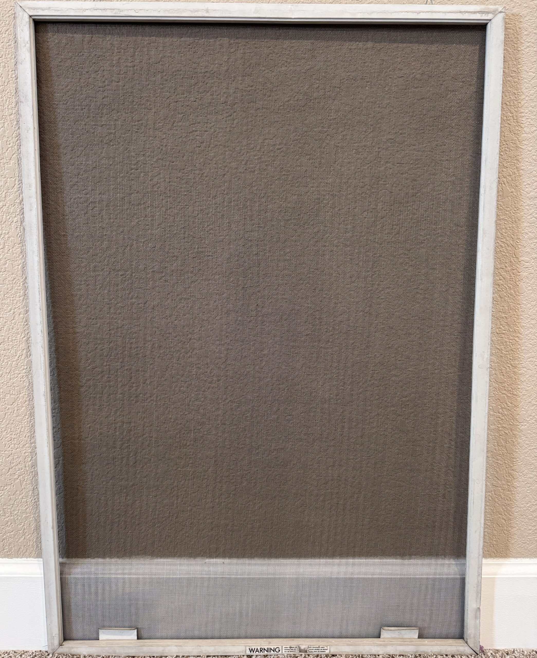 window frame new screen